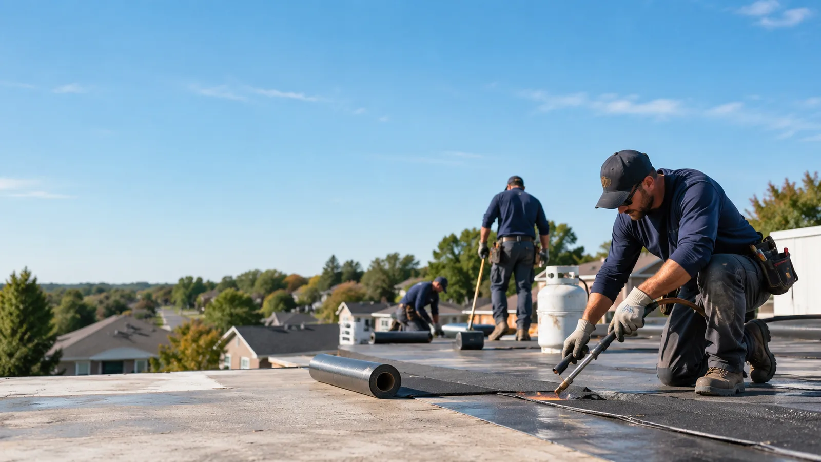 Flat Roof Leak Repair providers in Zoar, OH